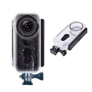 Carcasa impermeable para <span class=keywords><strong>Insta360</strong></span> <span class=keywords><strong>ONE</strong></span> <span class=keywords><strong>X</strong></span>, a prueba de salpicaduras, a prueba de polvo, a prueba de lluvia, a prueba de golpes, accesorio para cámara de acción - Product Image 1
