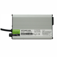 Chargeur de batterie lithium-ion 240W 36V 6A 48V4.5ALifepo4 Scooter E-bike chargeur 54.6v10a moto