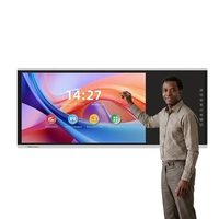 Pizarra Interactiva Inteligente EIBOARD de 65 Pulgadas, 4K LED, Pantalla Táctil de 20 Puntos, Sistema Operativo Dual, para Oficinas Pequeñas y Salas de Reuniones, OEM