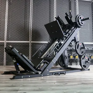 Máquina de prensado Vertical para piernas, equipo de gimnasio de Fitness comercial, con carga de 45 grados