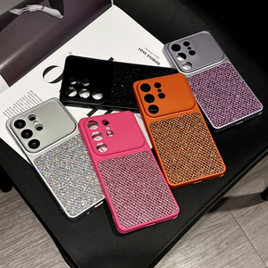 <span class=keywords><strong>Funda</strong></span> Minimalista con Lentejuelas Brillantes para <span class=keywords><strong>Samsung</strong></span> S26 <span class=keywords><strong>Ultra</strong></span>, Note 20 <span class=keywords><strong>Ultra</strong></span>, A56, A55, A53, Protectora Antigolpes para Cámara - Product Image 3