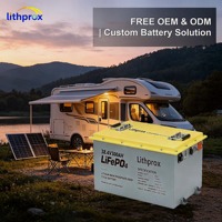 Batterie Lithium LiFePO4 à décharge profonde 38,4V 300Ah 10KW Grade A pour VR avec BMS intelligent RS485, bornes M8, 6000+ cycles, CE RoHS IP67, OEM ODM