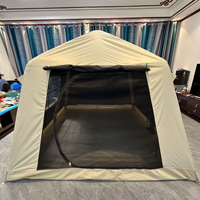 Tente de maison gonflable Spot Inventory 3-4 personnes Tente de camping portable Protection contre le soleil et la pluie Tente de camping familiale