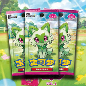 Cartes Pokémon PTCG GL Trading Gem Pack Vol 1 Collection 151 Cartes Pokémon Trip Open From Eternity Booster Pack Cadeau pour enfant - Product Image 5