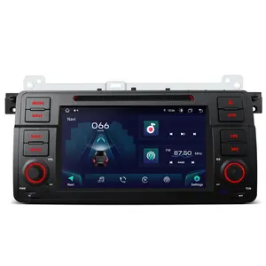 XTRONS7インチタッチスクリーン1 Din Androidカーラジオ (BMW E46用) AndroidカーステレオカープレイAndroidオートカーDVDプレーヤー