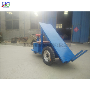 Chariot de transport de briques à benne basculante à plat, équipement de transport à trois roues, camion de chargement-déchargement, transporteur super résistant - Product Image 6