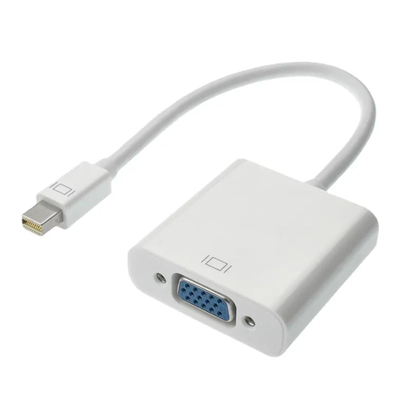 Cable adaptador Mini DP a VGA, puerto de pantalla macho a hembra, gran oferta