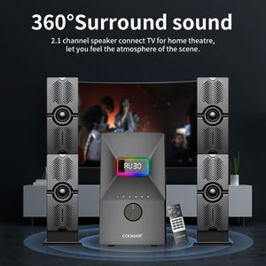 Support CKD SKD Bass Subwoofer 2.1 Home Theater System RGB Sound Multimedia Blue Tooth <b>Wireless</b> Gaming TV <b>PC</b> Computer Speaker - Product Image 4