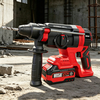 Marteau perforateur rotatif sans fil H42 20V, moteur sans balais, énergie d'impact 2.9J, multifonction, pour béton et démolition