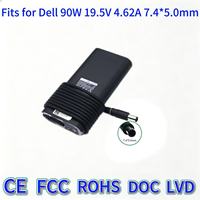 Chargeur d'alimentation de remplacement pour ordinateur portable DELL Inspiron 15R 5520 5537 1425 1426 1427 FT02, adaptateur secteur 19,5 V 4,62 A
