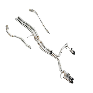 Chất lượng cao thép không gỉ csz đầy đủ hệ thống ống xả cho AUDI RS6 rs7 C8 4.0t valvetronic gương đánh bóng bao gồm muffler - Product Image 4