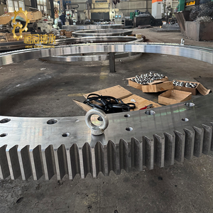 Rolamento giratório com engrenagens externas, anel giratório personalizado de grande diâmetro para guindaste, escavadeira, plataforma rotativa | Fornecedor - Product Image 2