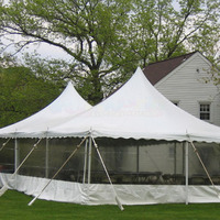 Tentes Pagode Extérieures 3x3m 4x4m 5x5m 6x6m pour Événements, Barnum, Mariages, Jardin, Fêtes, Cérémonies et Bâches de Protection