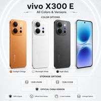 Smartphone vivo X300 E 2026 5G, appareil photo ZEISS 50MP, Snapdragon 8 Gen 5 Octa Core, OriginOS 6, marque originale, tout neuf, Android VIVO x300e