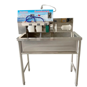 Commercial Automatic Shoe Washing and Drying Machine Full Stainless Steel Sneaker <b>Washer</b> Dryer - Product Image 1