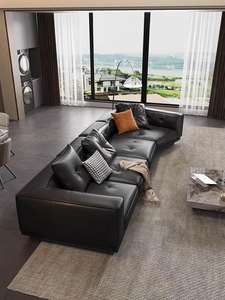 Modern Leisure Chair <b>Sofa</b> Set Latest Design Modern Sectional with Luxury PU <b>Leather</b> <b>Cover</b> <b>for</b> Living Room - Product Image 4