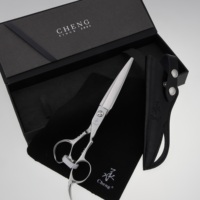 Kotak Tas Sarung Gunting Rambut Kulit Sintetis BL-0224L untuk Kemasan Gunting Hewan Peliharaan YONGHE CHENG Zhejiang OEM