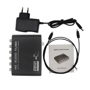 Convertidor de Sonido Envolvente Digital DAC para Pedidos al por Mayor y OEM con Entradas SPDIF Toslink y Coaxiales, <span class=keywords><strong>Decodificador</strong></span> de Audio DTS AC3 de 5.1 Canales - Product Image 6