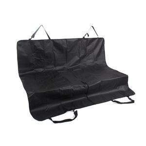 Pet Backseat Cover 600D Oxford Cloth Black Rectangle Waterproof Dog Car Seat Protector Rear Seat Hammock - Product Image 5