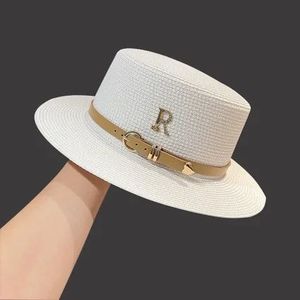Sombrero Fedora de paja cubano informal de verano al por mayor para actividades al aire libre como Sun Beach Travel Cycling-Niños y adultos - Product Image 5