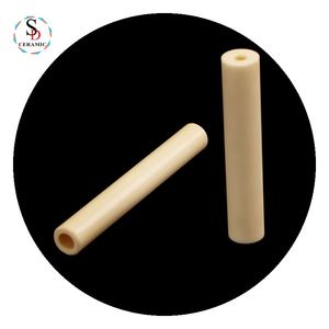 מפעל חשמל מבודד גבוהה 95% 99% 99.5% 99.7% Al203 אלומיניום תחמוצת קרמיקה צינור אלומינה קרמיקה צינור - Product Image 5