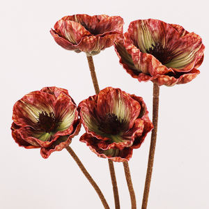 <span class=keywords><strong>Fleur</strong></span> artificielle EVA Real Touch <span class=keywords><strong>fleur</strong></span> de <span class=keywords><strong>coquelicot</strong></span> grande branche <span class=keywords><strong>fausse</strong></span> <span class=keywords><strong>fleur</strong></span> pour la photographie de mariage accessoires de décoration de la maison - Product Image 5