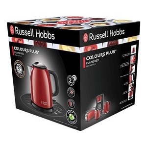 Bouilloire électrique 2400W (1Lt) COLOURS PLUS Compatto Flame rouge 24992 70 - Product Image 2