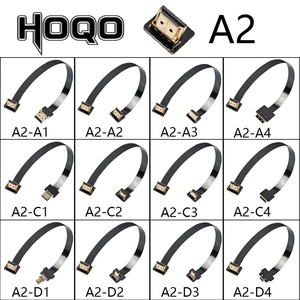 Cavo <span class=keywords><strong>HDMI</strong></span> Micro Mini Flessibile Piatto Corto FPC FFC Ultra-Sottile 10cm 15cm A1 A2 C1 C2 D1 D2 - Product Image 2