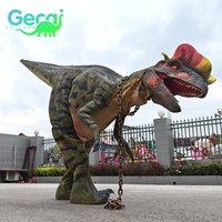 Costume de dinosaure réaliste animatronique à prix de gros abordable, marchant comme un vrai dinosaure