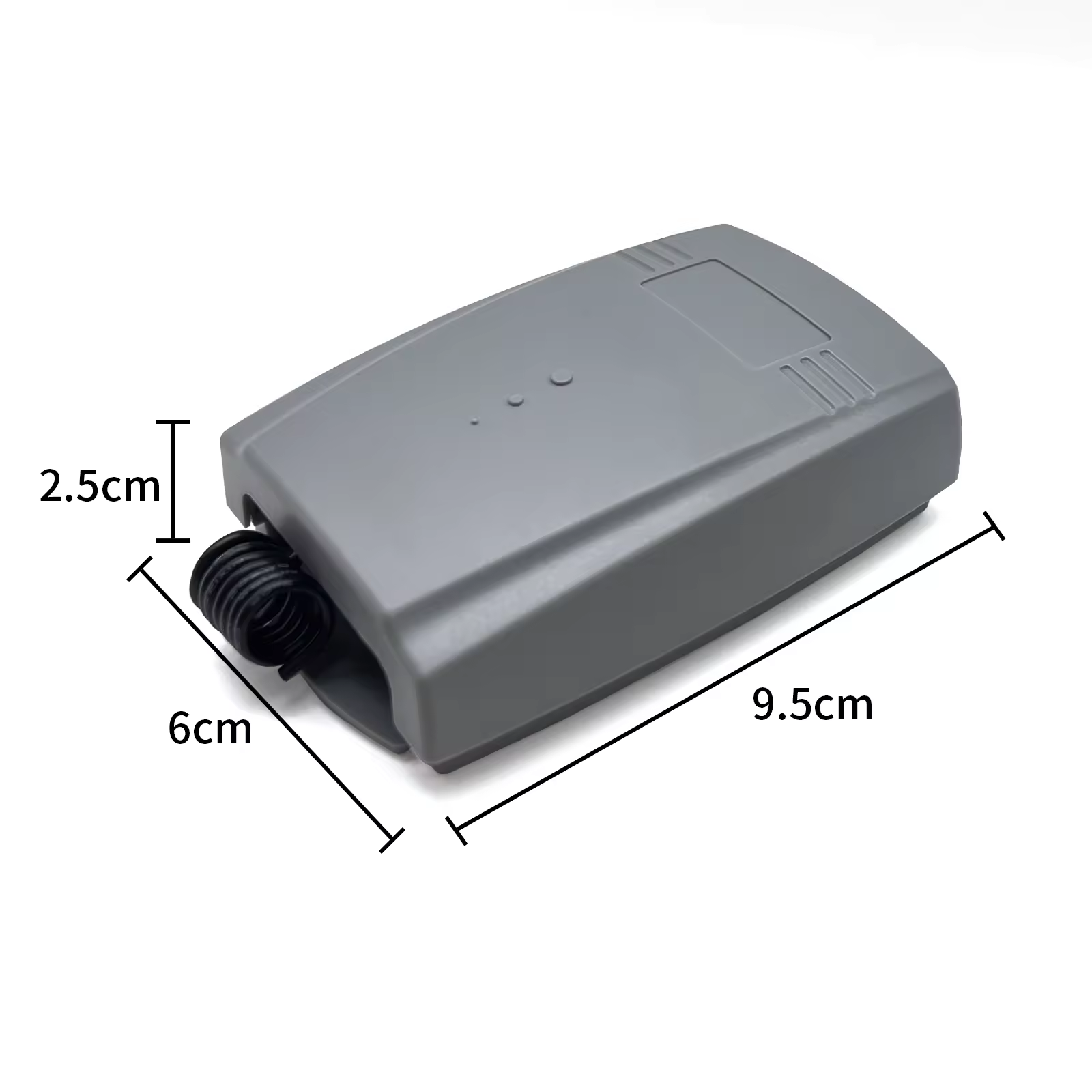 Universal 433MHz RF <strong>Remote</strong> Receiver LED Indicator Automatic <strong>Control</strong> <strong>Switch</strong> <strong>100m</strong> <strong>Range</strong> Plastic Silicone for Smart Garage Door