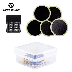 WEST BIKING-herramientas de reparación de neumáticos, multifunción, para ciclismo, de emergencia, sin necesidad de pegamento, Parche de goma - Product Image 1