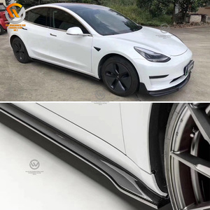 ชุดบอดี้คาร์บอนไฟเบอร์สำหรับ <span class=keywords><strong>Tesla</strong></span> รุ่น<span class=keywords><strong>3</strong></span> V,สปอยเลอร์หลังกันชนหน้าหลัง - Product Image 4