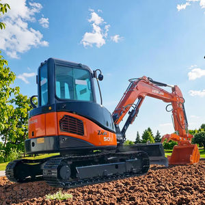 Petite pelleteuse sur chenilles Hitachi ZX50U d'occasion de 5 tonnes/mini pelle hydraulique ZX50 Hitachi Zx50u d'occasion ZX 50U 50 - Product Image 4