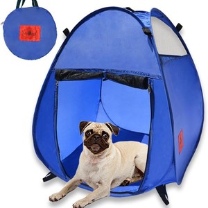Pop Pet House Bag, Corral Portátil para Mascotas, Tienda de Campaña con 3 Ventanas de Malla, Puerta con Cremallera, Tela de Protección Solar, Seguro para Perros/Gatos/Conejos - Product Image 5