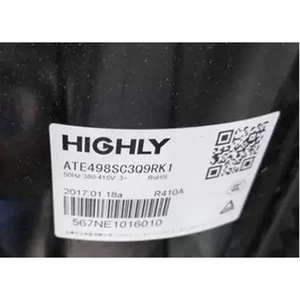 คอมเพรสเซอร์แอร์คุณภาพสูง ATE498SC3Q9RK1 R410A สำหรับเปลี่ยนซ่อม - Product Image 1