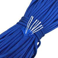 550 pour Paracord 100M/Roll Portable Polyester extérieur pour corde de survie pour Camping escalade et urgence pour l'extérieur