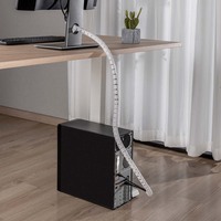 Organizador de Cables en Espiral de 1500x30mm con Clip de ABS, Tubo Enrollado para Ocultar Cables, Envoltura de Cables Cortable de 1.5M para Gestión de Cables de Escritorio