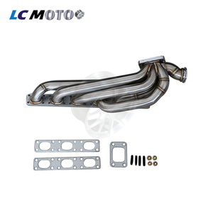 Colector de escape turbo para <span class=keywords><strong>BMW</strong></span> <span class=keywords><strong>E36</strong></span> <span class=keywords><strong>320I</strong></span> 323i 325i M3 S50 M50 M52 S50 S52 <span class=keywords><strong>1992</strong></span>-1998 T4 de acero inoxidable 304 con brida - Product Image 3