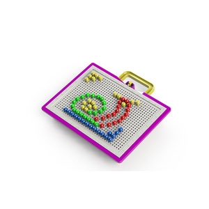 Juego de Rompecabezas Educativo Creativo de Alta Calidad, 100 Piezas, Tablero de Clavijas, Mosaico, para Niños Mayores de 3 Años - Product Image 1