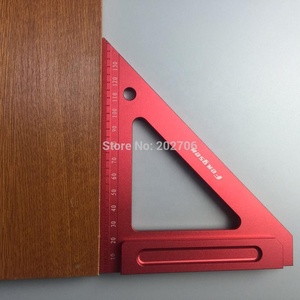 Outils <span class=keywords><strong>de</strong></span> travail du bois <span class=keywords><strong>de</strong></span> précision règle triangulaire <span class=keywords><strong>de</strong></span> précision aluminium 6 "charpentiers règle d'angle <span class=keywords><strong>de</strong></span> charpentier carré - Product Image 6