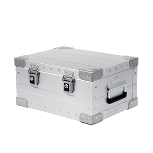 Aluminum Camping Box Stackable Aluminum Transport Case/alu Box/aluminum Storage Case In Different Volume Outdoor Camping Storage Box