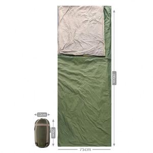Saco de Dormir Impermeable Ligero de Nailon para 3 Estaciones, 205 cm, Estilo Sobre, Relleno de Seda y Algodón Personalizado, para Adultos, Cálido, para Exteriores - Product Image 4