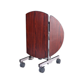 עגלת שירות מתקפלת מפוארת לחדרי מלון, נירוסטה, מחממת מזון, במבצע חם - Product Image 5