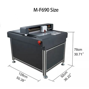 Tốc độ cao gấp đôi Đầu phẳng cắt decal máy tự động cho ăn chết máy cắt 690 chân không phẳng giường đồ thị plotter - Product Image 6