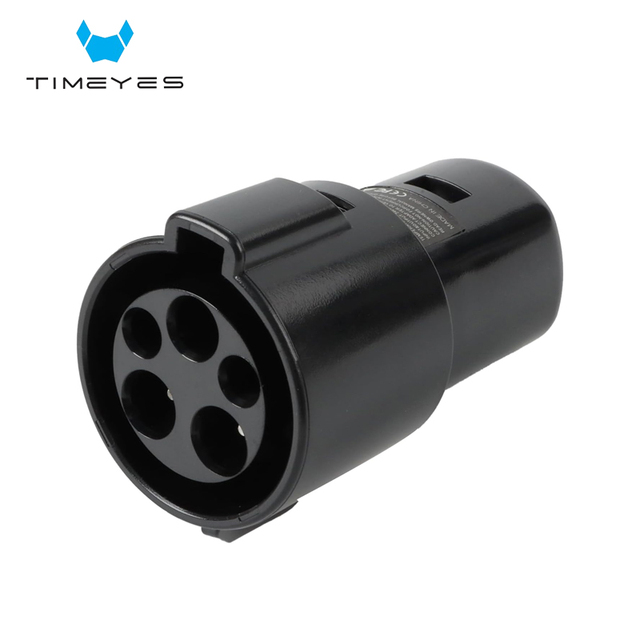 J1772 to Tesla Charging Adapter Accessories 80A 250V AC Tesla Charger Adapter with Fast Charging