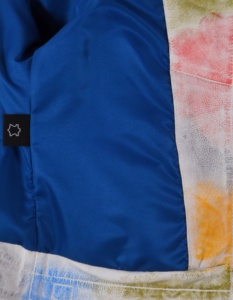 Chaqueta de Mujer Personalizada 100% Cuero Nappa Encerado Multicolor, Acabado Encerado Vintage, Cierre YKK, Marca Personalizada, Etiqueta Privada - Product Image 6