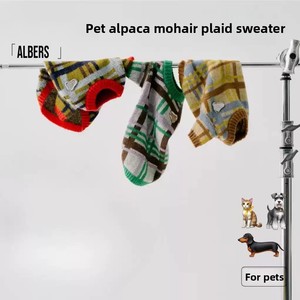 2025 nuevo cómodo de lujo de lana merino invierno cálido Vintage nórdico perro suéter estilo navideño para Dachshund - Product Image 3