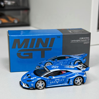 MINI GT 1:64 LBGN Huracán GT GRAVITY Modelo de Coche de Aleación de Carrocería Ancha