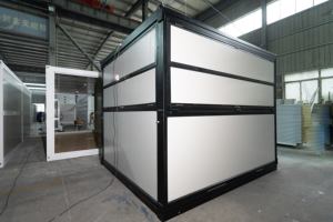 Conteneur extensible de 10 pieds, magasin de détail préfabriqué, panneau sandwich en acier, installation portable, villa hôtel respirante - Product Image 5