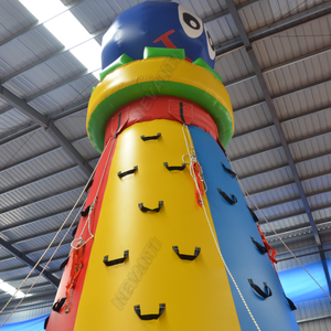 Jeux d'<span class=keywords><strong>escalade</strong></span> gonflables extérieurs commerciaux personnalisés résistant à l'eau coupe-vent amusant loisirs pour parc de trampoline - Product Image 2
